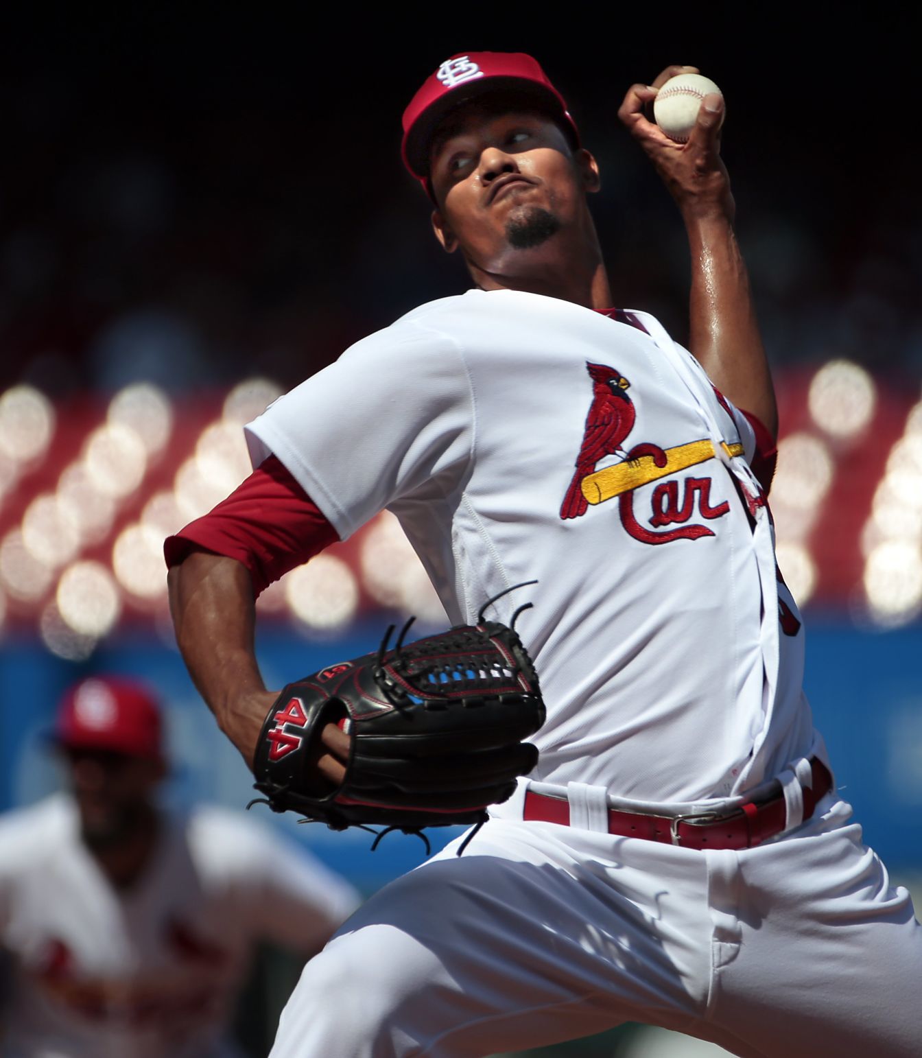Cardinals 10, Giants 0 at Busch